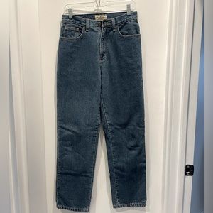 Flannel Lined Mom Jeans